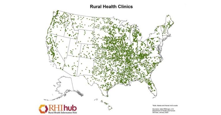 rural health clinic stats